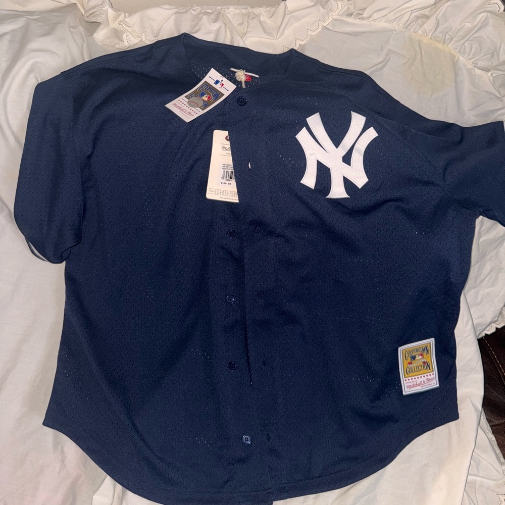 Mitchell & Ness Blue Jersey